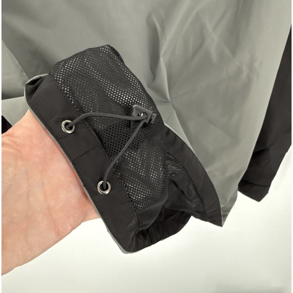 Dixxon Ground Up Hooded Tech Jacket Size L Tall Gray Black New - Picture 8 of 11